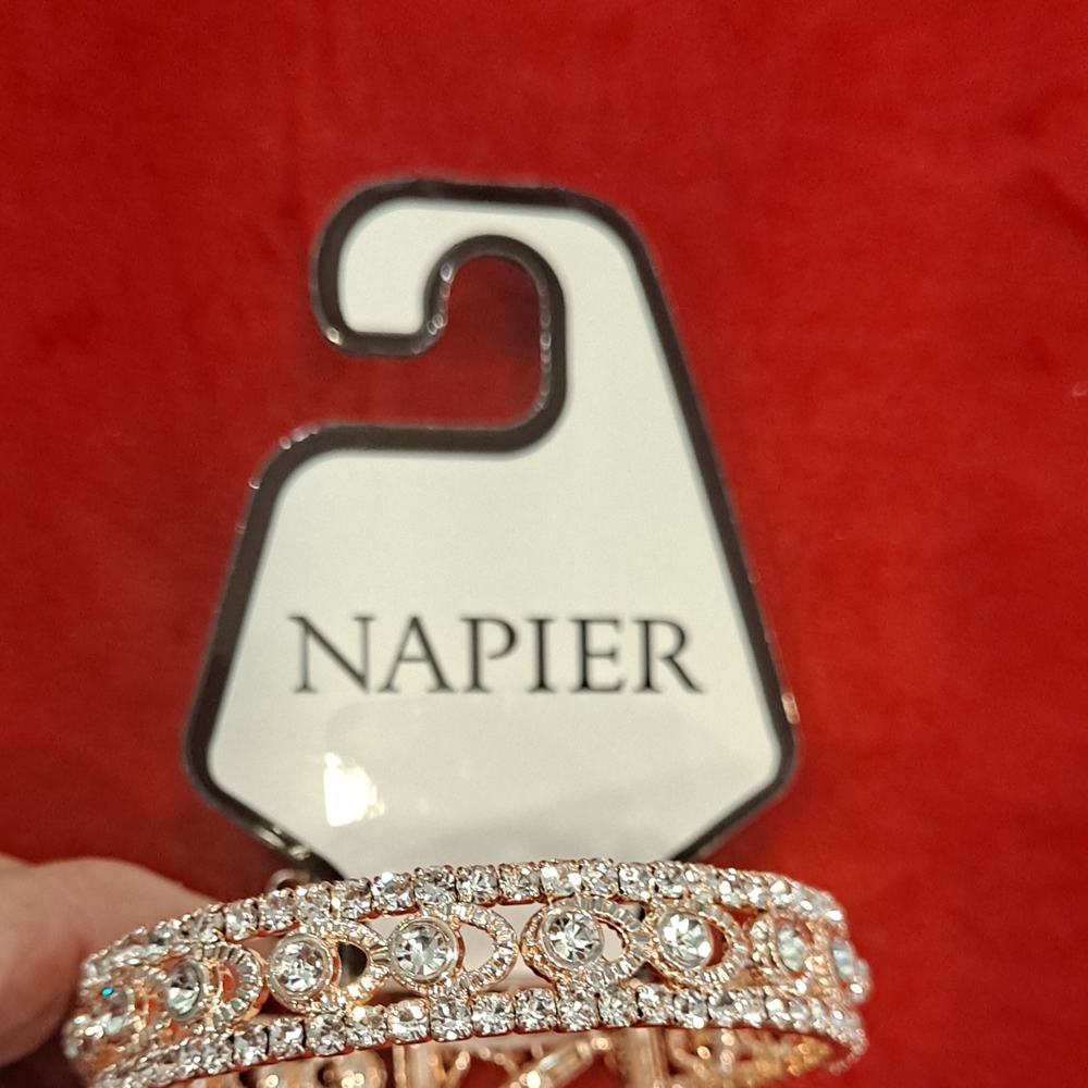 Napier Elegant Gold and Silver Bracelet